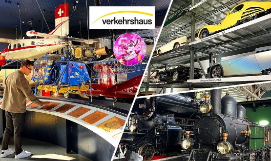 1 Entrée au Musée Suisse des Transports à Lucerne