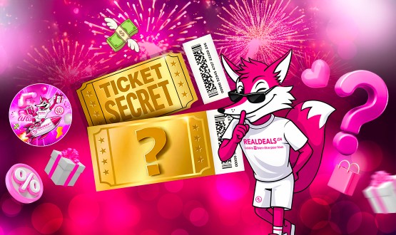 Ticket Secret Anniversaire Realdeals.ch – Édition Limitée