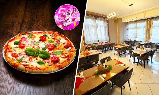 Pizza à la carte au choix avec dessert dès 2 personnes