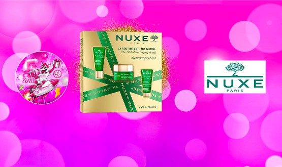 Coffret Nuxuriance NUXE (Crème anti-âge 50ml, Crème lèvre 15ml, Crème de nuit 15ml)