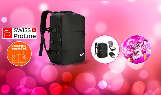 Sac à dos multifonctions (compatible Easyjet - 45cm) Swiss ProLine