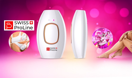 Épilateur permanent IPL à lumière pulsée Swiss ProLine