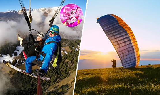 Vol en parapente bi-place avec photos