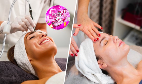Microdermabrasion avec soin anti âge, avec ou sans oxygène