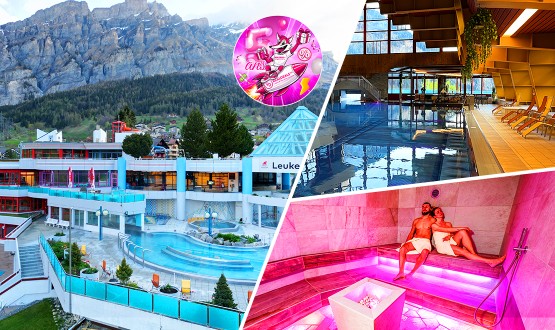1 entrée journalière aux bains avec accès au Spa de Loèche-les-Bains