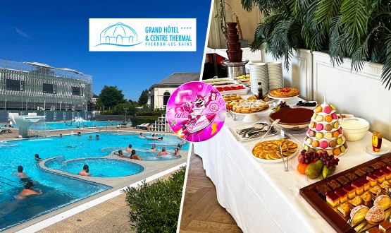 Entrées aux Bains Thermaux d’Yverdon-les-Bains avec Brunch du dimanche pour 2 personnes
