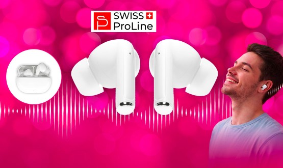 Écouteurs sans fil Bluetooth Swiss ProLine
