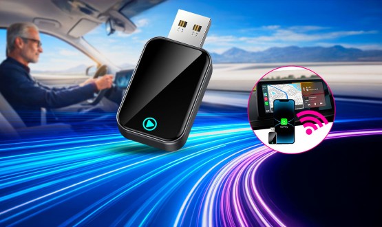 Adaptateur CarPlay sans fil pour voiture