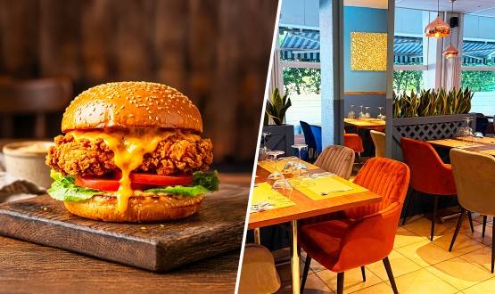 Menu Burger fait maison avec entrée et dessert surprise dès 2 personnes
