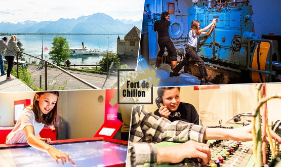 1 entrée au Fort de Chillon avec Pack souvenirs des incontournables du Fort