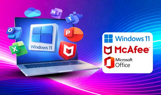 Microsoft Windows, Microsoft Office ou McAfee