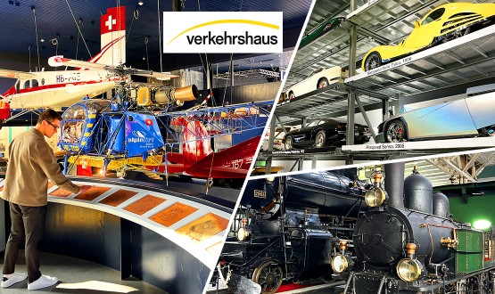 1 Entrée au Musée Suisse des Transports à Lucerne