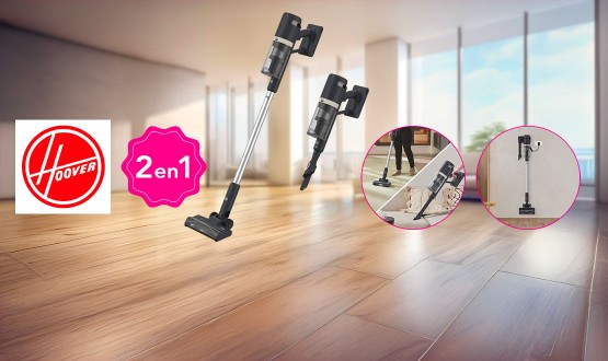 Aspirateur balai sans fil 2en1 HOOVER
