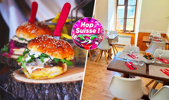 Burger au choix avec frites maison dès 2 personnes