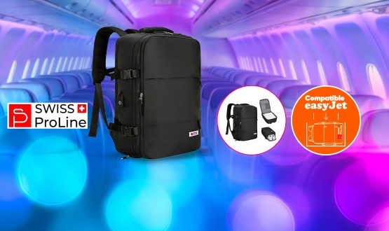 Sac à dos multifonctions (compatible Easyjet - 45cm) Swiss ProLine
