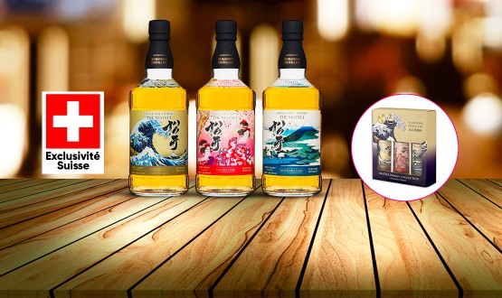 Coffret découverte de 3 whiskies japonais MATSUI