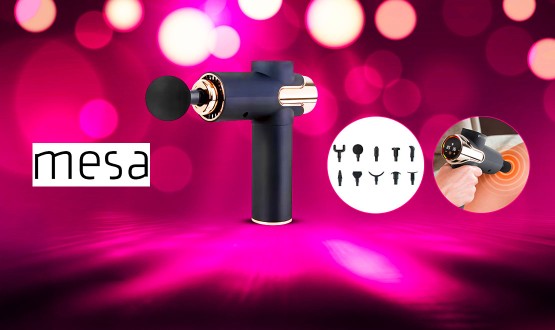 Pistolet de massage MESA (10 têtes de massage inclus)