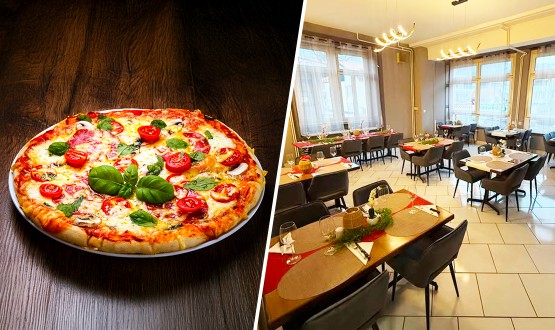 Pizza à la carte au choix avec dessert dès 2 personnes