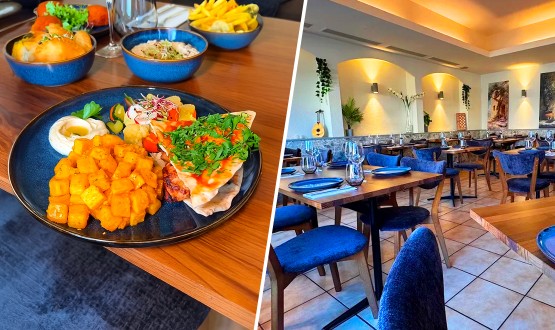 Menu Demi-poulet mariné aux saveurs libanaises avec entrée et dessert dès 2 personnes