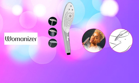 Pommeau de douche - Sextoys 2en1 WOMANIZER 