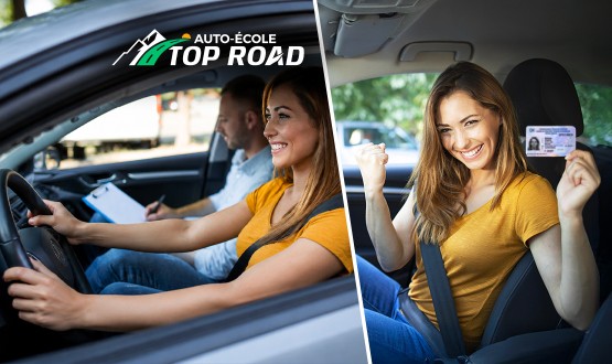 Leçons de conduite chez Top Road Auto-école