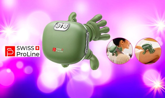 Appareil de massage avec mains révolutionnaire Swiss ProLine