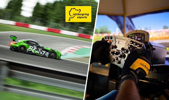 Simulateur de Conduite Automobile valable dans tous les centres Nürburgring eSports - 1 ou 2 personnes - 30 ou 60 minutes