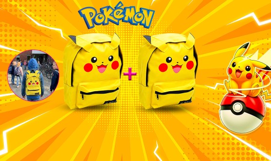 Set de 2 sacs à dos POKEMON