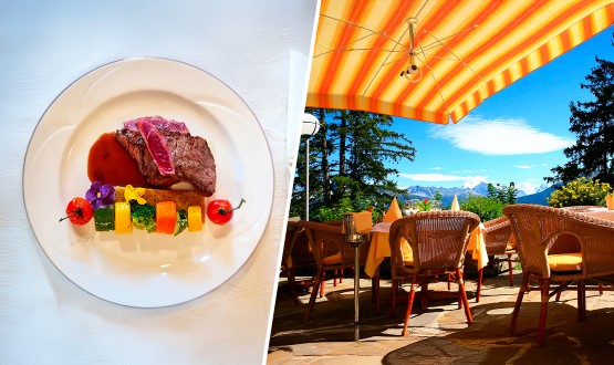 Entrecôte de boeuf avec Entrée et Verre de bienvenue dès 2 personnes