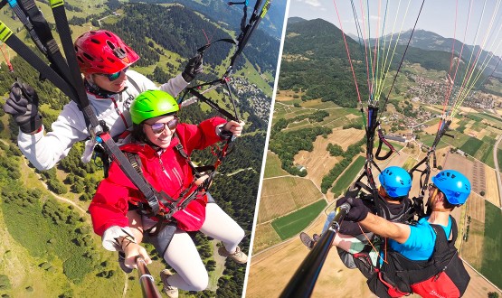 Vol Immersion en parapente à Ollon (Reportage photos-vidéos inclus)