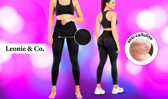 Legging minceur 3D anti-cellulite avec effet gainant LEONIE & CO