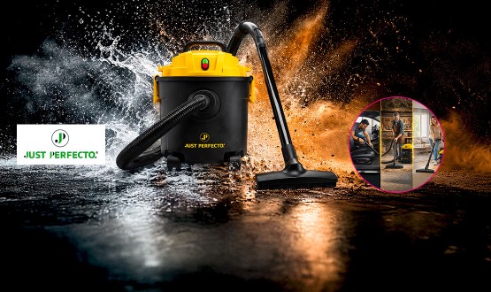 Aspirateur à eau et poussière puissant (1200W) JUST PERFECTO