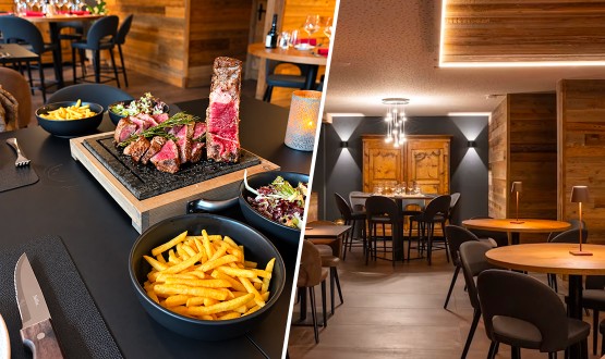 Menu Tagliata de Bœuf grillée avec entrée et dessert dès 2 personnes