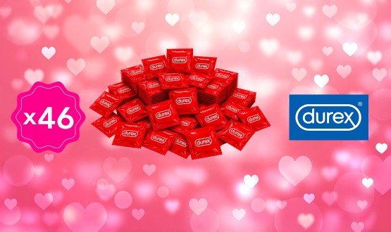 Set de 46 préservatifs DUREX