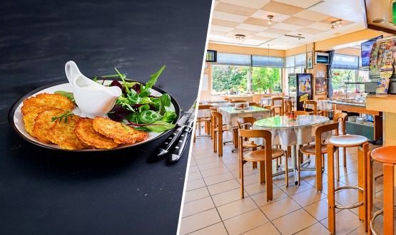 Menu Rösti à la gruyérienne  avec entrée et dessert dès 2 personnes 