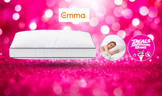 Oreiller extra doux et moelleux EMMA
