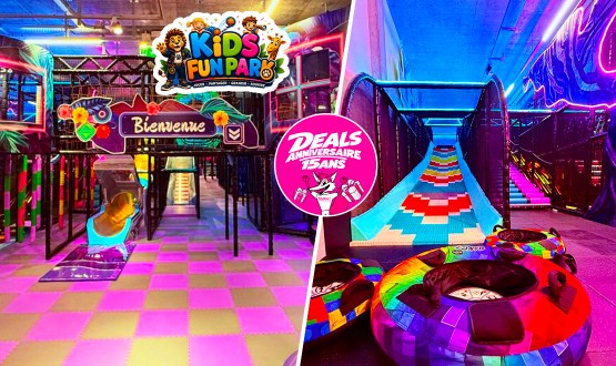 Entrées pour 2 enfants au Kids Fun Park à Etoy