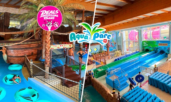 Entrée journalière à Aquaparc avec le toboggan Booster Loop à volonté inclus
