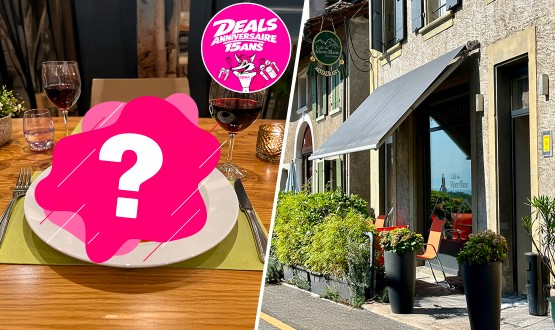 Menu Chasse Surprise avec entrée et dessert au Café du Mont-Blanc dès 2 personnes (14 points au Gault & Millau)