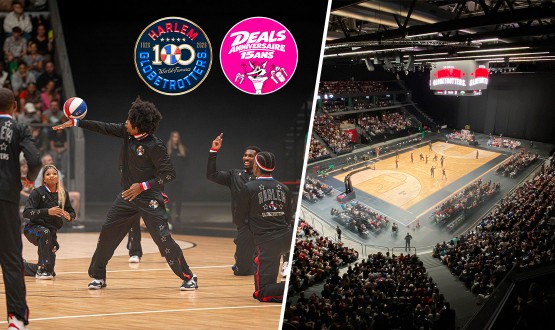 Harlem Globetrotters x Realdeals.ch - Ticket en Loge Premium pour le match du Centenaire à la Vaudoise aréna (Samedi 10 octobre 2026)
