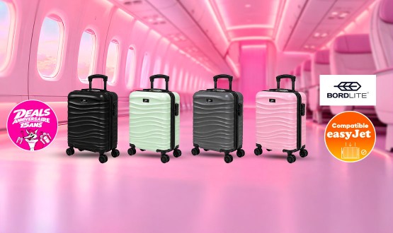 Valise cabine compatible EasyJet (45cm) BORDLITE