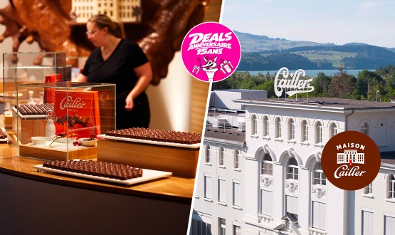 1 entrée à la Maison Cailler, Musée du chocolat Cailler en Gruyère