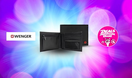 Porte-Monnaie en cuir WENGER - Livraison gratuite