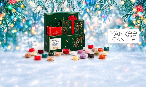Calendrier de l'Avent Bougies Yankee Candle 