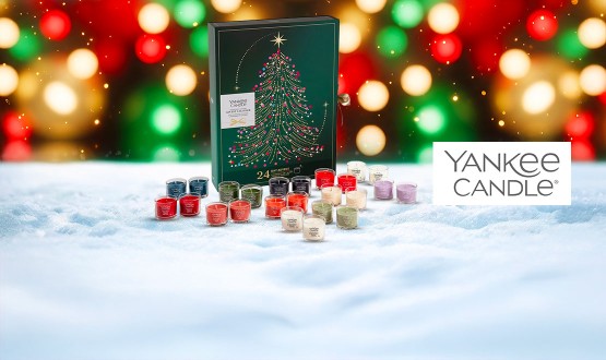 Calendrier de l'Avent Bougies Yankee Candle 