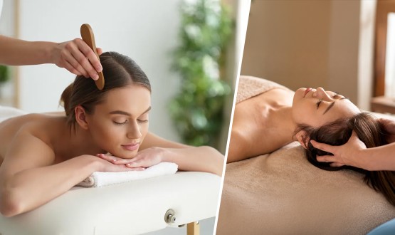 Massage tête, nuque et épaule inspiré du Dien Chan de 60 min 
