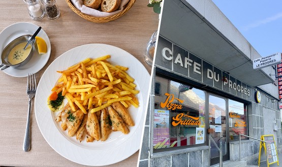 Menu Filets de perche avec entrée et dessert dès 2 personnes