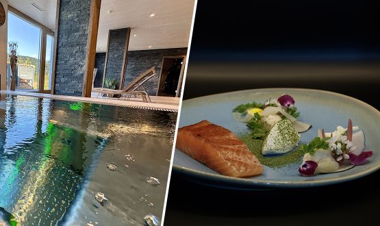 Entrée au Spa avec Cocktail Bien-être ou Journée dayspa avec Plat du jour pour 2 personnes