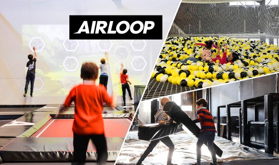 Entrée à AIRLOOP avec 6 activités au choix - 1h ou 2h pour 1 ou 2 personnes