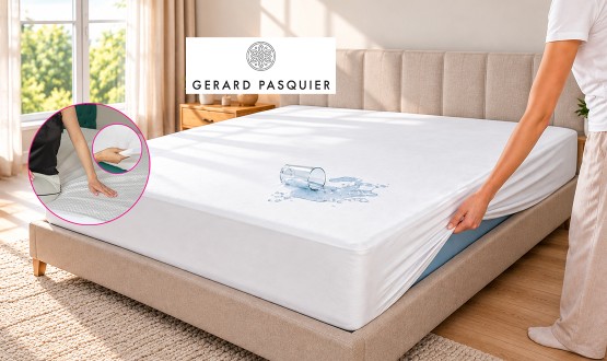 Protège matelas 2en1 Waterproof et Hypoalergénique GERARD PASQUIER